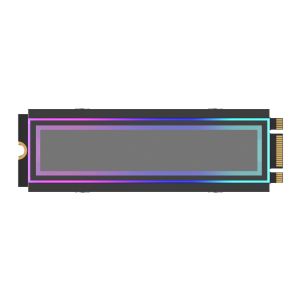 M.2 SSD cooler with fan supports argb light synchronization nvme solid state heatsinks - Image 7