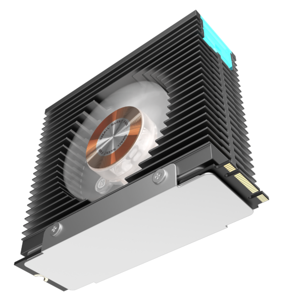 M.2 SSD cooler with fan supports argb light synchronization nvme solid state heatsinks - Image 10