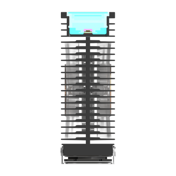 M.2 SSD cooler with fan supports argb light synchronization nvme solid state heatsinks - Image 8