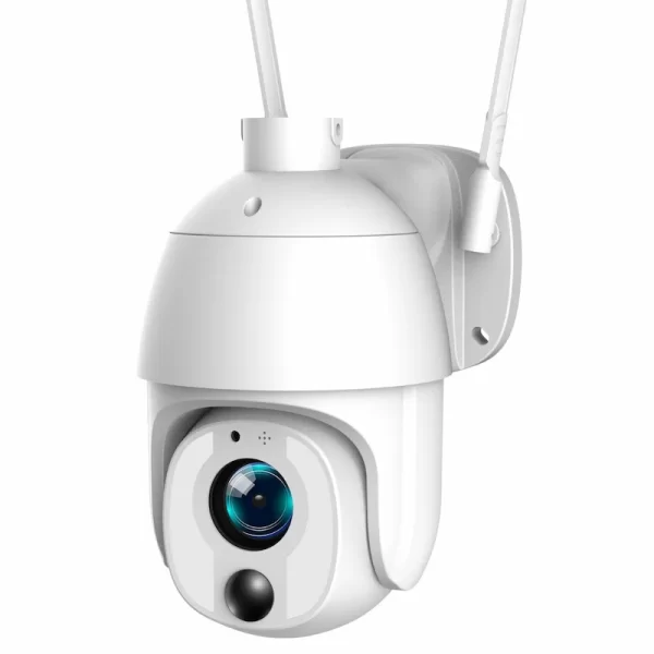 DUAL LENS, DUAL LINKAGE SOLAR PTZ CAMERA 10X OPTICAL ZOOM 8W SOLAR PANEL